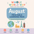 August Printable Learning Pack for Preschoolers (Ages 3–5) | Coming Soon