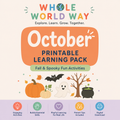 October Printable Learning Pack for Preschoolers (Ages 3–5) | Coming Soon